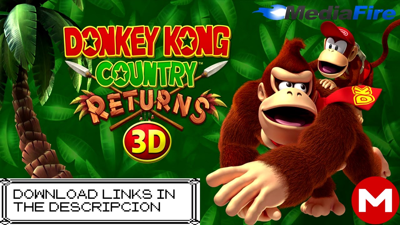 donkey kong country returns 3ds cia download