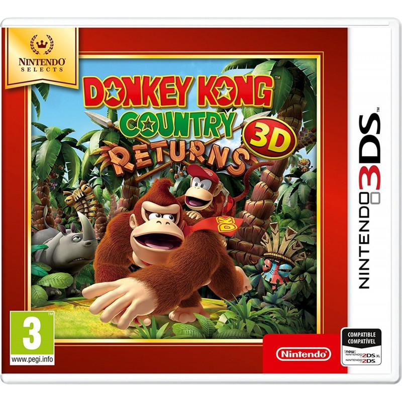 donkey kong country returns 3ds cia download
